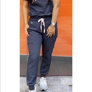 FIGS charcoal Zamora joggers